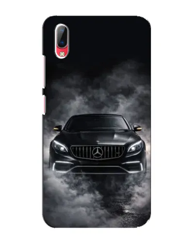 Чехол для Vivo Y93 / Y93S с картинкой «Mercedes в дыму»