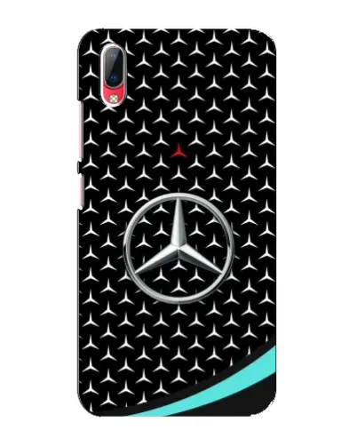 Чехол для Vivo Y93 / Y93S с картинкой «Mercedes — бирюзовый акцент»