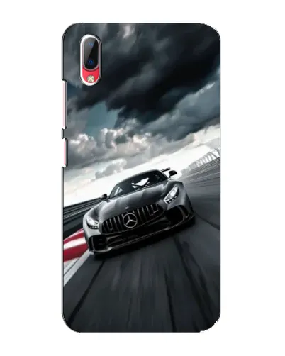 Чехол для Vivo Y93 / Y93S с картинкой «Гоночный Mercedes AMG»