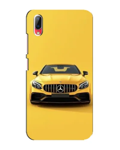 Чехол для Vivo Y93 / Y93S с картинкой «Желтый Mercedes GT»