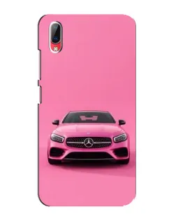 Чехол для Vivo Y93 / Y93S с картинкой «Розовый Mercedes AMG»