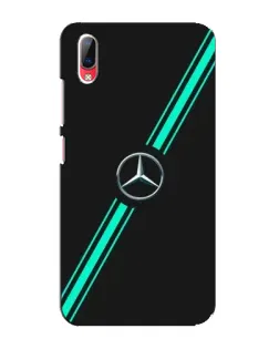 Чехол для Vivo Y93 / Y93S с картинкой «Спортивные линии Mercedes»