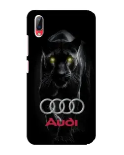 Чехол для Vivo Y93 / Y93S с картинкой «Пантера и Audi» Чехол для Vivo Y93 / Y93S с картинкой «Пантера и Audi»