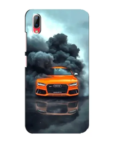 Чехол для Vivo Y93 / Y93S с картинкой «Audi в облаках дыма» Чехол для Vivo Y93 / Y93S с картинкой «Audi в облаках дыма»