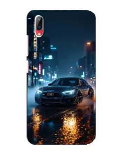 Чехол для Vivo Y93 / Y93S с картинкой «Ночной город и Audi» Чехол для Vivo Y93 / Y93S с картинкой «Ночной город и Audi»