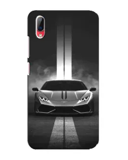 Чехол для Vivo Y93 / Y93S с картинкой «Lamborghini симметрия дорог»