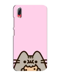 Чехол для Vivo Y93 / Y93S с картинкой «Pusheen и печенье» Чехол для Vivo Y93 / Y93S с картинкой «Pusheen и печенье»