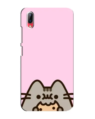 Чехол для Vivo Y93 / Y93S с картинкой «Pusheen и печенье»