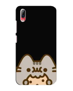 Чехол для Vivo Y93 / Y93S с картинкой «Пушин на черном» Чехол для Vivo Y93 / Y93S с картинкой «Пушин на черном»