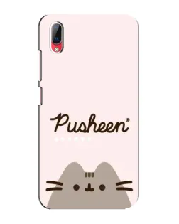 Чехол для Vivo Y93 / Y93S с картинкой «Pusheen логотип» Чехол для Vivo Y93 / Y93S с картинкой «Pusheen логотип»