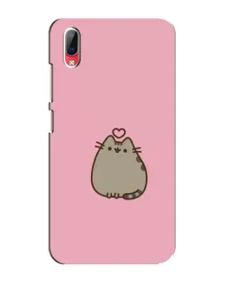 Чехол для Vivo Y93 / Y93S с картинкой «Pusheen сердце» Чехол для Vivo Y93 / Y93S с картинкой «Pusheen сердце»