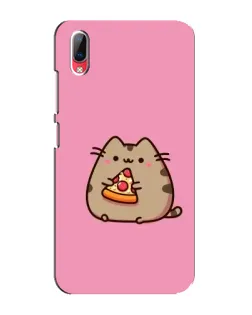 Чехол для Vivo Y93 / Y93S с картинкой «Пушин с пиццей» Чехол для Vivo Y93 / Y93S с картинкой «Пушин с пиццей»