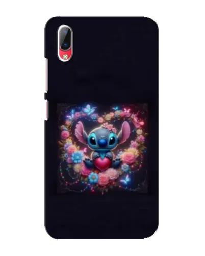Чехол для Vivo Y93 / Y93S с картинкой «Stitch в цветах» Чехол для Vivo Y93 / Y93S с картинкой «Stitch в цветах»