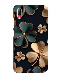 Чехол для Vivo Y93 / Y93S с картинкой «Клевер в золоте»