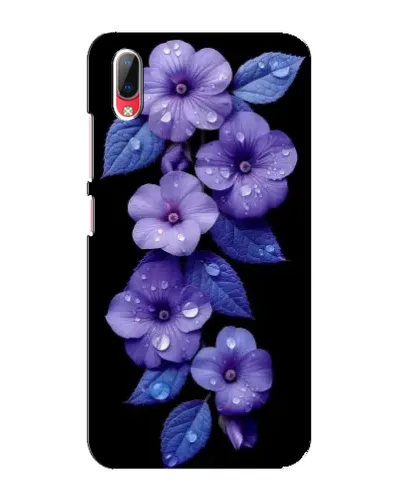 Чехол для Vivo Y93 / Y93S с картинкой «Фиолетовые цветы с росою» Чехол для Vivo Y93 / Y93S с картинкой «Фиолетовые цветы с росою»