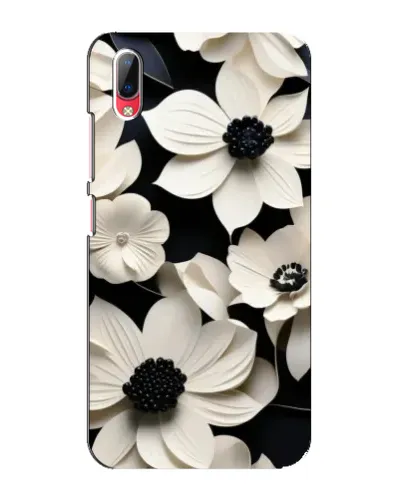 Чехол для Vivo Y93 / Y93S с картинкой «Объемные белые цветы» Чехол для Vivo Y93 / Y93S с картинкой «Объемные белые цветы»