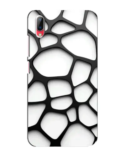 Чехол для Vivo Y93 / Y93S с картинкой «Белая объемная сетка» Чехол для Vivo Y93 / Y93S с картинкой «Белая объемная сетка»