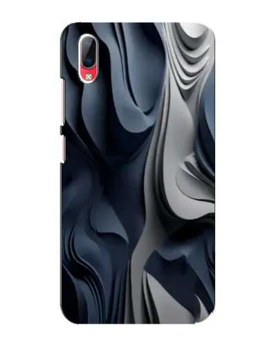 Чехол для Vivo Y93 / Y93S с картинкой «Объемные синие складки» Чехол для Vivo Y93 / Y93S с картинкой «Объемные синие складки»