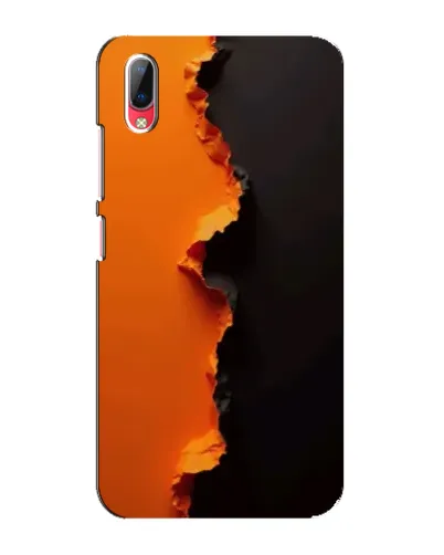 Чехол для Vivo Y93 / Y93S с картинкой «Оранжевый разлом» Чехол для Vivo Y93 / Y93S с картинкой «Оранжевый разлом»