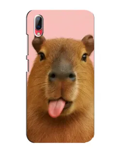 Чехол для Vivo Y93 / Y93S с картинкой «Капибара с языком» Чехол для Vivo Y93 / Y93S с картинкой «Капибара с языком»