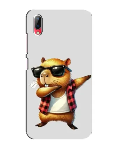 Чехол для Vivo Y93 / Y93S с картинкой «Капибара рэпер даб» Чехол для Vivo Y93 / Y93S с картинкой «Капибара рэпер даб»