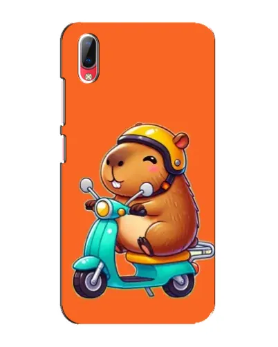 Чехол для Vivo Y93 / Y93S с картинкой «Капибара на скутере» Чехол для Vivo Y93 / Y93S с картинкой «Капибара на скутере»