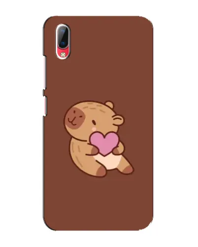 Чехол для Vivo Y93 / Y93S с картинкой «Капибара с сердцем» Чехол для Vivo Y93 / Y93S с картинкой «Капибара с сердцем»
