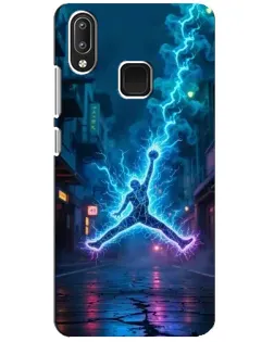 Чехол для Vivo Y95 с картинкой «Jordan Gold Jumpman»