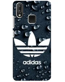 Чехол для Vivo Y95 с картинкой «Adidas Trefoil Blue»