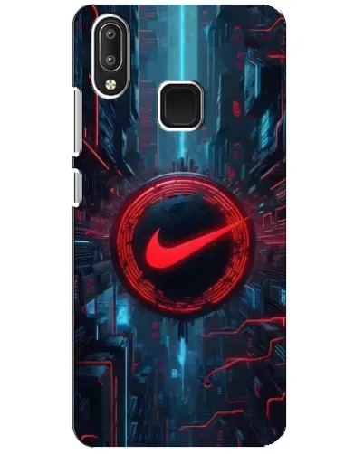 Чехол для Vivo Y95 с картинкой «Техногенный стиль Nike» Чехол для Vivo Y95 с картинкой «Техногенный стиль Nike»