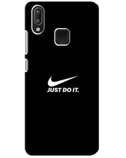 Чехол для Vivo Y95 с картинкой «Минимализм от Nike»