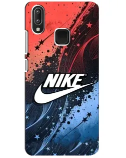 Чехол для Vivo Y95 с картинкой «Градиентный принт Найк»