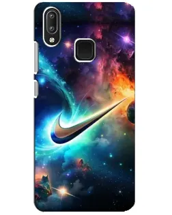 Чехол для Vivo Y95 с картинкой «Космический Nike Swoosh»