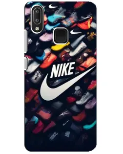 Чехол для Vivo Y95 с картинкой «Коллекция кроссовок Nike»