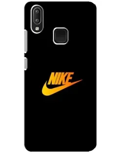 Чехол для Vivo Y95 с картинкой «Золотой логотип Nike»