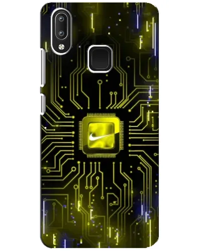 Чехол для Vivo Y95 с картинкой «Nike — золотая искра» Чехол для Vivo Y95 с картинкой «Nike — золотая искра»