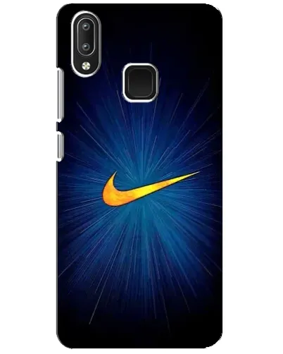 Чехол для Vivo Y95 с картинкой «Синий пульс Nike» Чехол для Vivo Y95 с картинкой «Синий пульс Nike»
