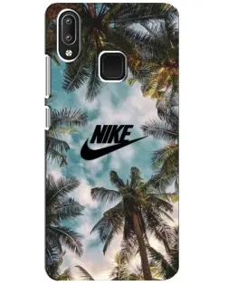 Чехол для Vivo Y95 с картинкой «Тропический принт Nike»