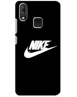 Чехол для Vivo Y95 с картинкой «Мазки краски Nike»