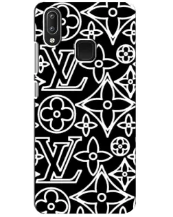 Чехол для Vivo Y95 с картинкой «Черно-белый узор LV» Чехол для Vivo Y95 с картинкой «Черно-белый узор LV»