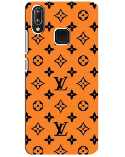 Чехол для Vivo Y95 с картинкой «Оранжевый стиль LV»