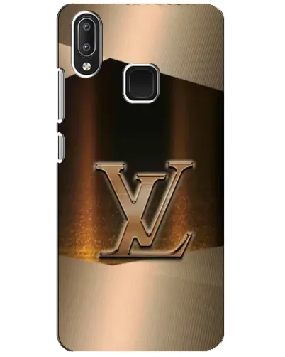 Чехол для Vivo Y95 с картинкой «LV — золотое сияние»