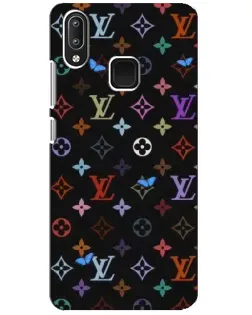 Чехол для Vivo Y95 с картинкой «Цветная монограмма LV»