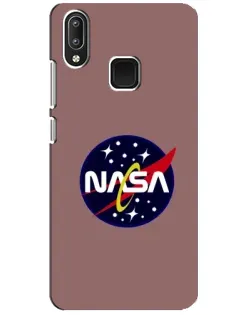 Чехол для Vivo Y95 с картинкой «NASA — ретро космос» Чехол для Vivo Y95 с картинкой «NASA — ретро космос»