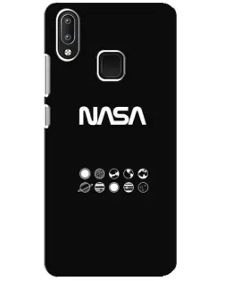 Чехол для Vivo Y95 с картинкой «NASA — технический принт» Чехол для Vivo Y95 с картинкой «NASA — технический принт»