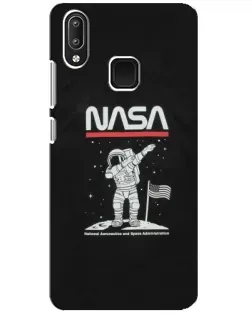 Чехол для Vivo Y95 с картинкой «NASA — шагаем по Луне» Чехол для Vivo Y95 с картинкой «NASA — шагаем по Луне»