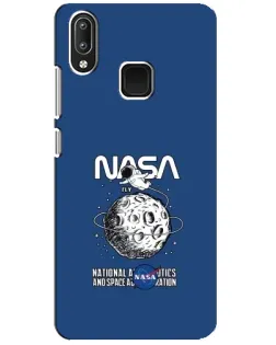 Чехол для Vivo Y95 с картинкой «NASA — лунная миссия» Чехол для Vivo Y95 с картинкой «NASA — лунная миссия»