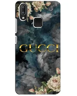 Чехол для Vivo Y95 с картинкой «Абстрактные цветы Gucci» Чехол для Vivo Y95 с картинкой «Абстрактные цветы Gucci»