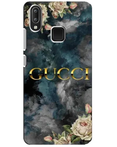 Чехол для Vivo Y95 с картинкой «Абстрактные цветы Gucci» Чехол для Vivo Y95 с картинкой «Абстрактные цветы Gucci»