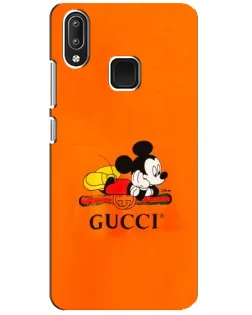 Чехол для Vivo Y95 с картинкой «Микки Маус Gucci — оранж» Чехол для Vivo Y95 с картинкой «Микки Маус Gucci — оранж»